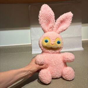 Vintage Dan Dee 1987 Pink Bunny Plush